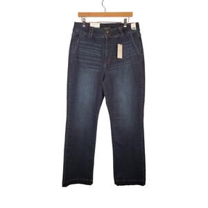 Judy Blue High Waist Trouser Wide Leg Denim Jeans 33" Inseam JB82678 Size 16 W